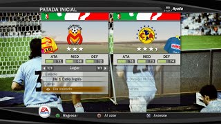 FIFA 07 PS2 Gameplay  Monarcas vs America [upl. by Daveda]