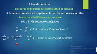 Equation de la courbe dindifférence microéconomie [upl. by Nibor]