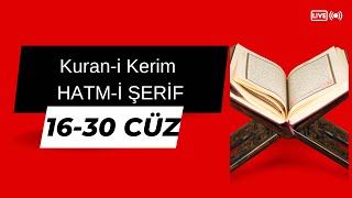 Hızlı Hatim  1630 cüz  Hızlı Mukabele  Hızlı Hatim [upl. by Mellisa991]