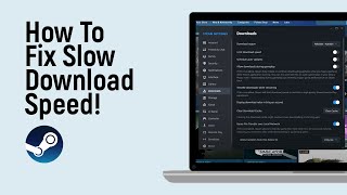 How to Fix Steam Slow Download Speed easy [upl. by Ynoyrb]