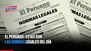 🔴🔵El Peruano Normas legales 210423 [upl. by Danie]