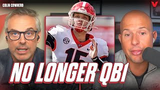 Carson Beck CANT BE 1 NFL Draft pick after GeorgiaAlabama loss  Colin Cowherd College Football [upl. by Libbie304]