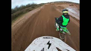 Doncaster moto parc motocross practice 06th jan 2024 husqvarna fc 450 [upl. by Detta]