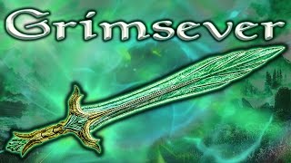 Skyrim SE  Grimsever  Unique Weapon Guide [upl. by Kelson788]