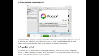 Is Picasa 3 Still Available in 2022 Yes on Windows 10 amp Mac [upl. by Just]