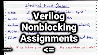 FPGA 13  Verilog Always Pt II Nonblocking Assignments [upl. by Bully]