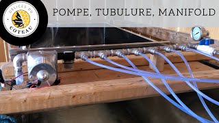 Tout savoir sur notre tubulure 316 pompe Shurflo 4008 manifold etc [upl. by Adnamahs]