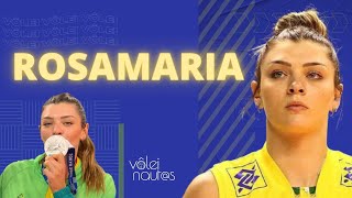 ROSAMARIA Montibeller  a craque do VÔLEI brasileiro [upl. by Alexa]