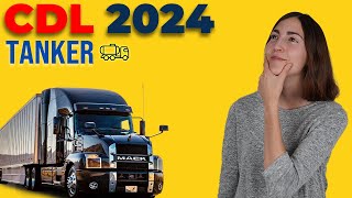 CDL Tanker Test 2024 60 Questions with Explained Answers [upl. by Maleen411]