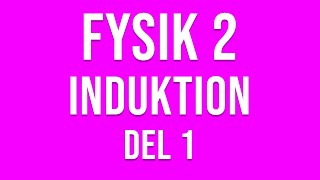 Fysik 2  Induktion och tillämpningar del 1 av 4 [upl. by Roede]