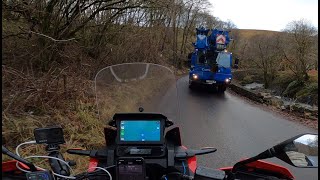 First Ride of 2024 around Strathaven Leadhills Wanlockhead Muirkirk and back to East Kilbride [upl. by Navada]