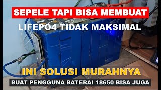 Penyebab Baterai LifePo4 Plts Offgrid Tidak Maksimal [upl. by Nanaj]