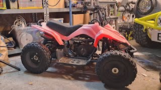 Mini quad atv project Part 1 [upl. by Aneahs]