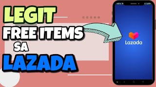 FREE ITEMS SA LAZADA  LAZADA TIPS 2022 [upl. by Darb]