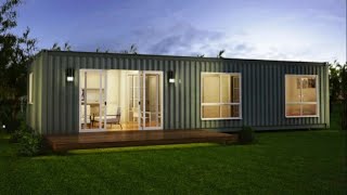 Single Storey Shipping Container Home Design [upl. by Lean]