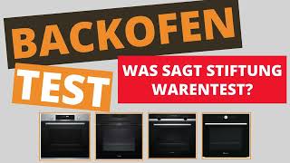 Bester Backofen mit Pyrolyse Stiftung Warentest Bewertungen [upl. by Lorrie518]