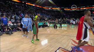 HDNBA 09 Dunk ContestNate Robinson Dunks Over Dwight Howard [upl. by Ahsieyn]