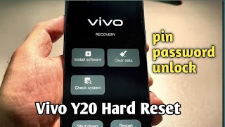 How to Hard Reset In VIVO Y20VIVO Y20Ifactory reset Recovery mode Vivo Y20 data factory reset Y20 [upl. by Walliw]