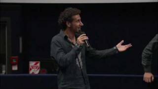 Serj Introduces Elect The Dead Symphony At New Zealand Screening [upl. by Budworth602]