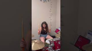 Jigsaw by Conan Gray drum cover Already 5 days down 20 more to go conangray jigsaw drumcover [upl. by Moscow961]