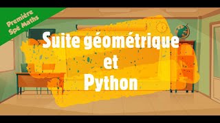 Suite géométrique et Python [upl. by Leid986]