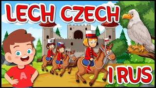 Karolek i Lech Czech i Rus legenda dla dzieci 🇵🇱 [upl. by Nwahsaj]