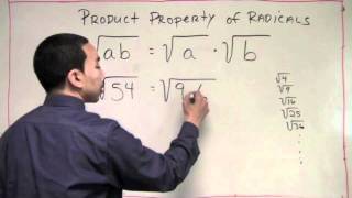 ALGEBRA The Product And Quotient Properties Of Radicals [upl. by Adev]