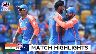 ICC T20 World Cup 2024  India vs Australia  Full Highlights 2024  IND VS AUS 2024 Highlights [upl. by Aikrehs]