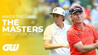 Bernhard Langer on Who He Thinks Will Be the Champion at Augusta  The Masters 2019  Golfing World [upl. by Evin]