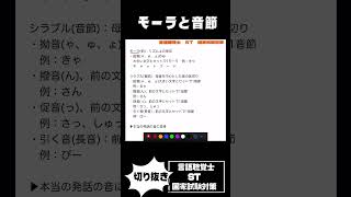 モーラ拍シラブル音節数え方 完全版 数え方のポイントを簡潔に [upl. by Kinnie]