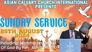 ACC INTERNATIONAL  SUNDAY SERVICE  25082024 [upl. by Hars]