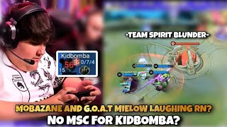 KIDBOMBA amp TEAM SPIRIT GOT OBLITERATED🤯  MSC QUALIFIERS [upl. by Erine934]