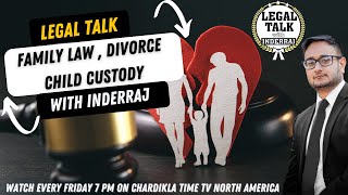 Family Law  Divorce Child Custody And More  Legal Talk [upl. by Brion]