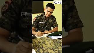 camera man jaldi focus Karo  cobra Asst commandant Ashutosh Pandey  upsc capf motivational video [upl. by Zemaj]