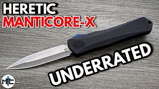 Heretic Knives Manticore X OTF Automatic Knife  Overview and Review [upl. by Diarmid679]