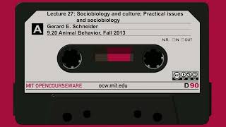 Lec27 Sociobiology and culture [upl. by Schweiker465]