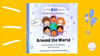 Little Big Chats By Janeen Sanders with questions l Around The World Read Aloud l resilience [upl. by Anertal]