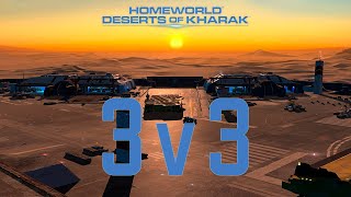 Deserts of Kharak INSANE 3v3  Siege Warfare [upl. by Siladnerb]