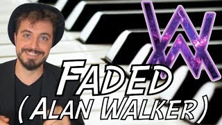 🎹Alan Walker Faded  Piano Cover  Tutorial  Morceau aux 2 milliards de vues [upl. by Pippy491]