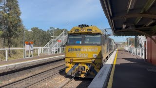 9202  LDP004  LDP009  HV172 passing Branxton  231024 [upl. by Tasia]