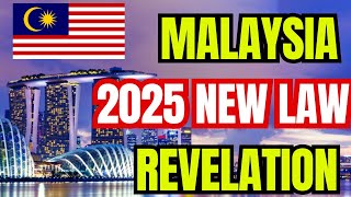 MALAYSIAS 10 Updated LAW 2025 [upl. by Gruver]