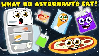 Learn About Astronauts Food  Learning Song For Kids  KLT [upl. by Ardnoek]