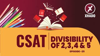 Free Civil Service Class  Divisibility Of 234 amp 5  Episode 25 [upl. by Fleurette]