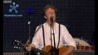 Paul McCartney  Yesterday  Live at Anfield Liverpool 1st June [upl. by Adelaida]