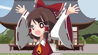 【Touhou】IOSYS  Neko Miko Reimu 4k remaster [upl. by Polash]