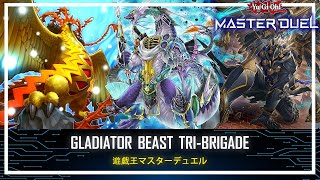 Gladiator Beast TriBrigade  Infinite Negates on One Turn YuGiOh Master Duel [upl. by Salomon]