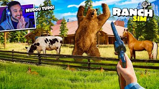 TUDO MUDOU no UPDATE INCRÍVEL do RANCH SIMULATOR [upl. by Mallory]