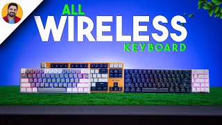 Top 5 Best wireless mechanical keyboard under 3000  All wireless gaming keyboards of Amazon in 2024 [upl. by Weiman]