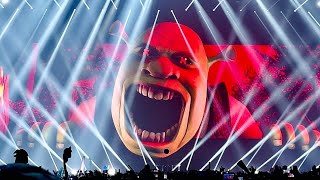 Excision Shrek Visual  Austin 2024 [upl. by Linc48]