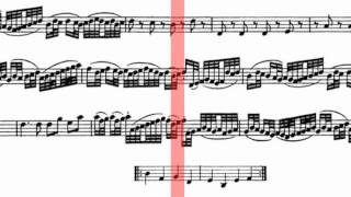 Pachelbel Canon Scrolling [upl. by Aowda554]